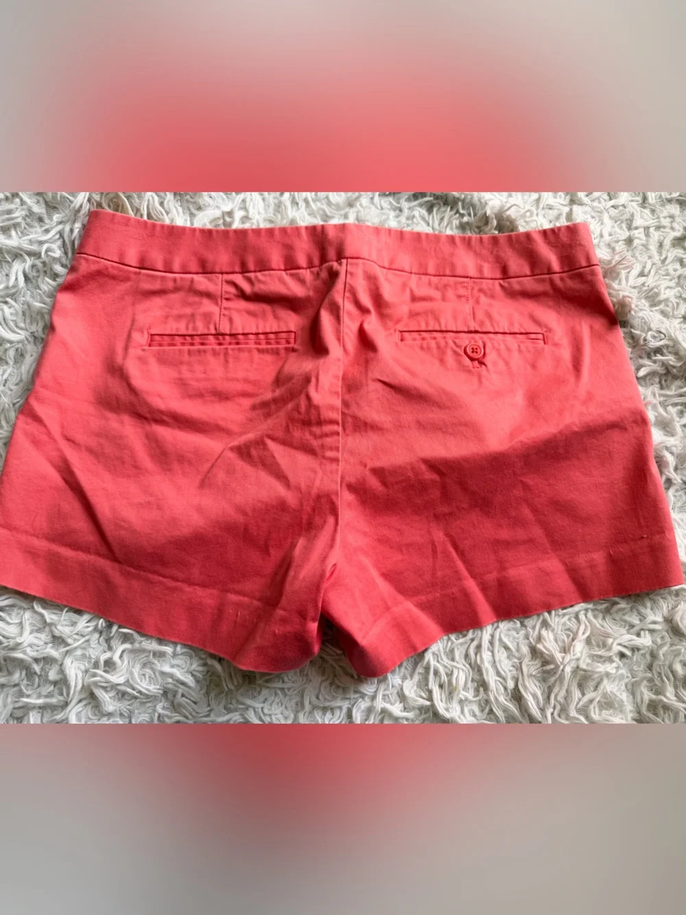 J. Crew Coral Pink Stretch Women's Shorts
